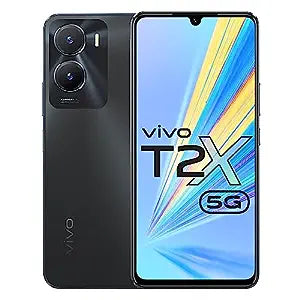 Vivo T2x 5G Mobile Phone - Black Gladiator, 4GB+128GB image