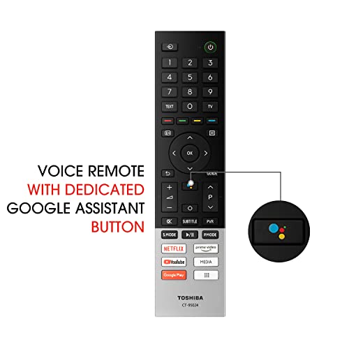 TOSHIBA 80 cm (32 inches) V Series HD Ready Smart Android LED TV 32V35KP (Silver) image 3
