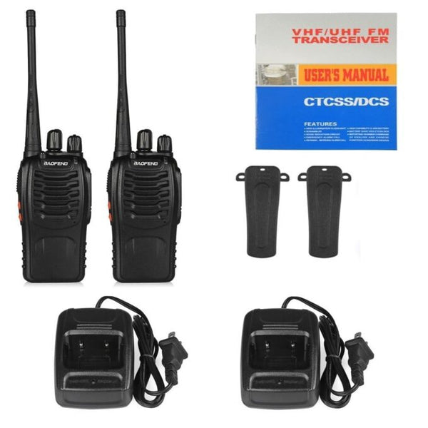 Walkie Talkie for Kids Light Weight with Rechargeable Battery - 2 Way Radio Fun and - Set of 2 - Black Playtime Adventure for Kids and All Ages image 1