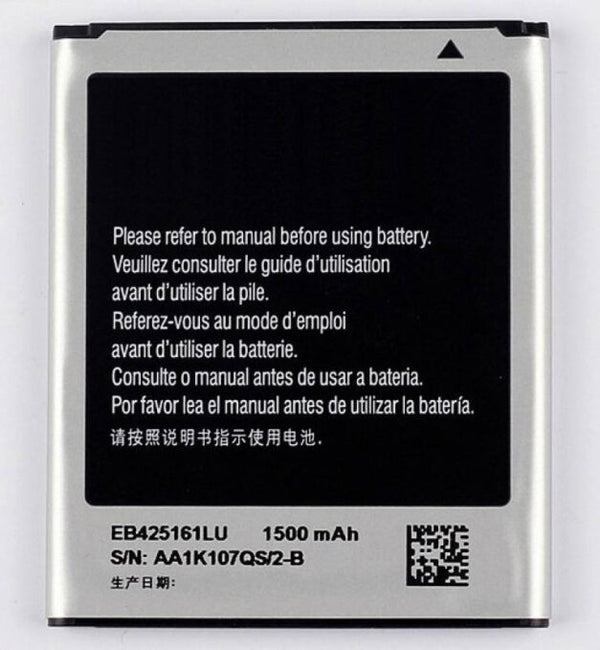 Original Compatible Battery For Samsung Galaxy S Duos GT-S7562 / S7262 / EB425161LU1500mAh Genuine Battery image 0