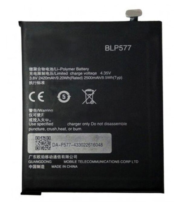 Original Compatible Battery For Oppo A51 / BLP577 2500mAh Genuine Battery image 0