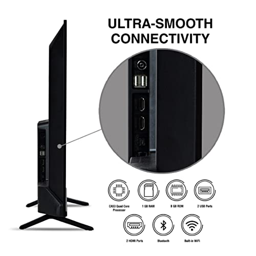 Sansui 102cm (40 inches) Full HD Certified Android LED TV JSW40ASFHD (Midnight Black) With Voice Search Smart Remote image 6