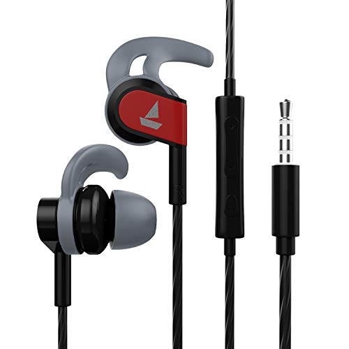 boAt Bassheads 242 in Ear Wired Earphones with Mic(Active Black) image 0