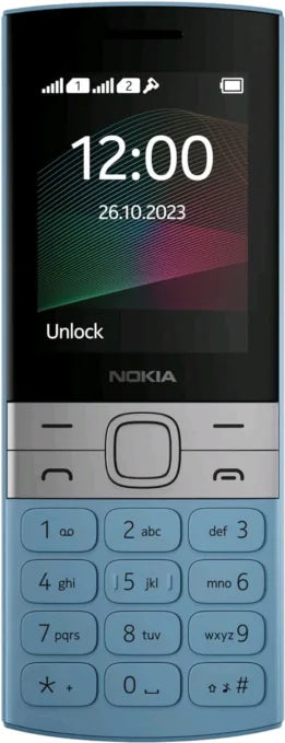 Nokia 150 Dual SIM Premium Keypad Phone | Rear Camera, Long Lasting Battery Life - Cyan image