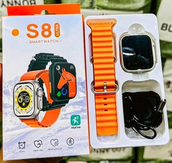 Android S8 Ultra Smart Watch 4G Network Series S8 image 6