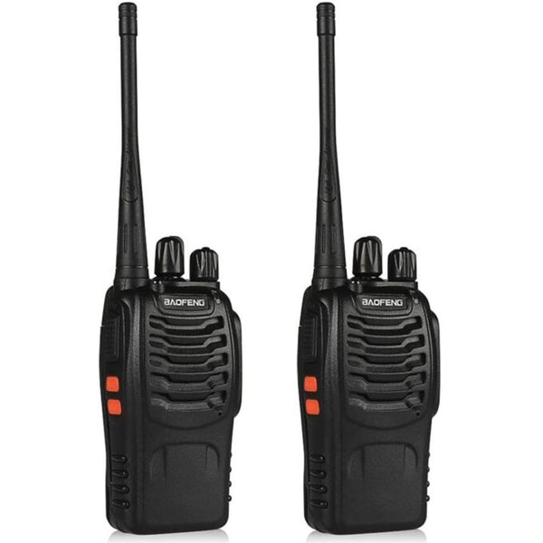 Walkie Talkie for Kids Light Weight with Rechargeable Battery - 2 Way Radio Fun and - Set of 2 - Black Playtime Adventure for Kids and All Ages image 0