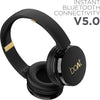 boAt Rockerz 370 Bluetooth Headset(Buoyant Black, On the Ear) image 2