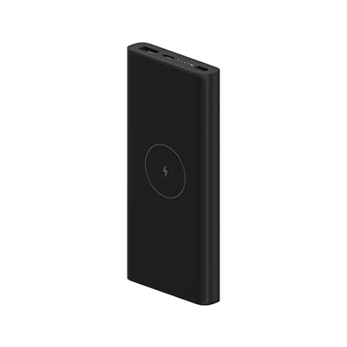 MI Lithium Ion Xiaomi Wireless Power Bank 10000mAh | 22.5W Fast Charging (USB-A) | 10W Wireless Charging | Two-Way Fast Charging | Fast Charging USB C Input Port -Black image 0