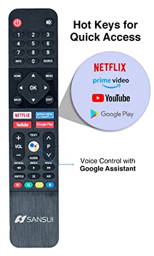 Sansui 102cm (40 inches) Full HD Certified Android LED TV JSW40ASFHD (Midnight Black) With Voice Search Smart Remote image 3