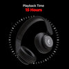 boAt Rockerz 450 On Ear Bluetooth Headphones with Upto 15 Hours Playback, 40MM Drivers, Padded Ear Cushions and Dual Modes(Luscious Black) image 1