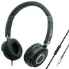 boAt Bassheads 900 Wired On Ear Headphones with Mic (Carbon Black) image 0