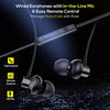 pTron Pride Lite HBE (High Bass Earphones) in-Ear Wired Headphones with in-line Mic, 10mm Powerful Driver for Stereo Audio, Noise Cancelling Headset with 1.2m Tangle-Free Cable & 3.5mm Aux (Grey) image 5