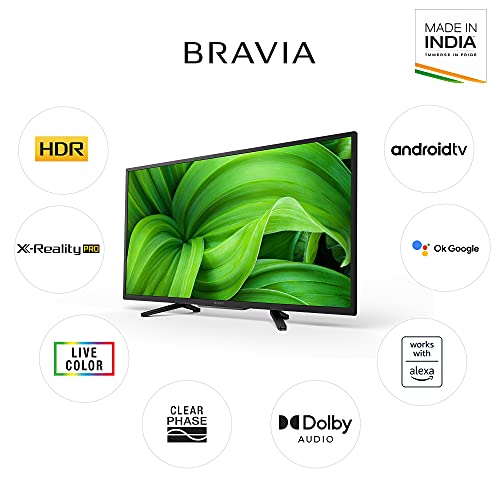 Sony Bravia 80 cm (32 inches) HD Ready Smart Android LED TV KD-32W830 (Black) (2021 Model) | with Alexa Compatibility image 2