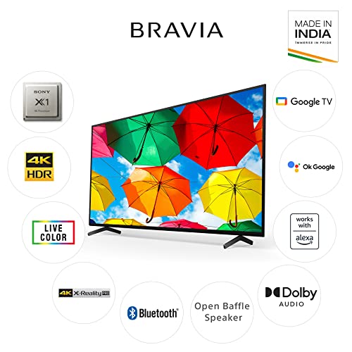Sony Bravia 139 cm (55 inches) 4K Ultra HD Smart LED Google TV KD-55X74K (Black) image 2