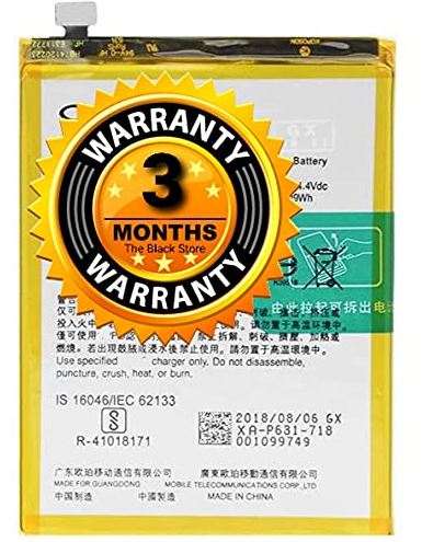 Original Battery Compatible with BLP631 Oppo F5 / F3 / A77 BLP631 (3200mAh) Battery (3 Months Warranty). image 0