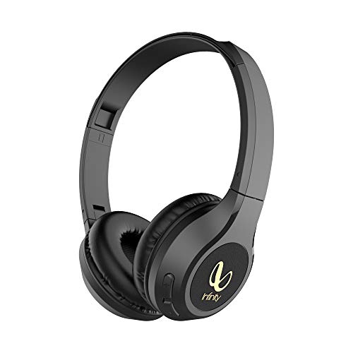 Infinity (JBL) Glide 510, 72 Hrs Playtime with Quick Charge, Wireless On Ear Headphone with Mic, Deep Bass, Dual Equalizer, Bluetooth 5.0 with Voice Assistant Support (Black) image 0