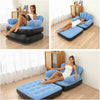 Inflatable Chair,Portable 5 In 1 Inflatable Double Layer Sofa, Unfolding Can Serve As a Bed, Carrying Capacity Of 200kg,Durable and Wear-resistant, Suitable for Indoor and Outdoor Cam image 6