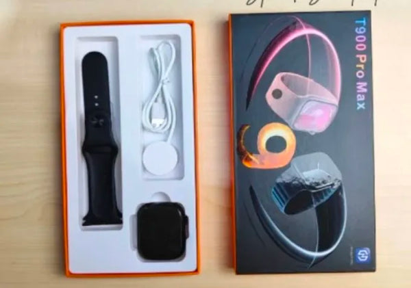 T900 Pro Max Smartwatch: 45mm HD Display, Bluetooth Calling, Wireless Charging image 2