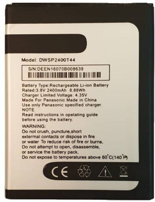 Original Compatible Battery For Panasonic T442400mAh Genuine Battery image 0