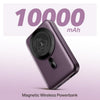 Boat EnergyShroom PB331 (Magsafe) 10000mAh Magnetic Wireless Powerbank, 15W Wireless & 22.5W Wired Charging for (iPhone 16, 15, 14, 13 & 12, Android & Other Qi Enabled Devices) (Purple) image 2