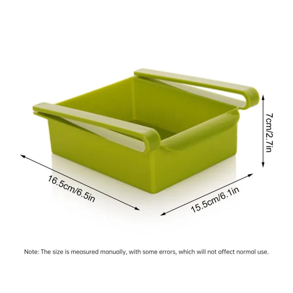 Multifunction Kitchen Refrigerator Storage Rack Fridge Freezer Shelf Holder Pull-out Drawer image 1