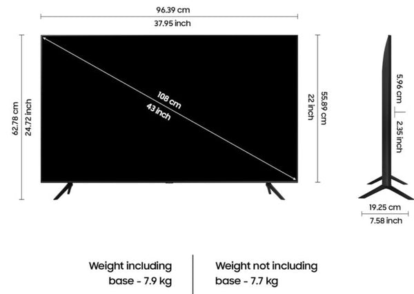 Samsung 108 cm (43 inches) Smart 4K Ultra HD LED image 8