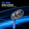 boAt Bassheads 225 in Ear Wired Earphones with Mic(Blue) image 2