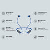 MI Pro Bluetooth Wireless in Ear Earphones with Mic (Blue) [ 6 Months Warranty ] image 7