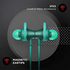 boAt Rockerz 245v2 in Ear Bluetooth Neckband with Upto 8 Hours Playback, 12mm Drivers, IPX5, Magnetic Eartips, Integrated Controls and Lightweight Design(Teal Green) image 3