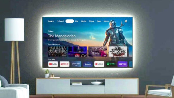 G'TEC Android Google Tv 138.8 cm (55 inch) Ultra HD (4K) LED Smart TV 2023 Edition image 2