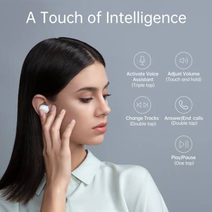 OPPO Enco W11 Bluetooth Headset(White, True Wireless) image 5