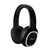 pTron Studio Over Ear Bluetooth 5.0 Wireless Headphones with Mic, Hi-Fi Sound with Deep Bass, 12Hrs Playback, Ergonomic & Lightweight Wireless Headset, Soft Cushions Earpads, Aux Port - (Black) image 0