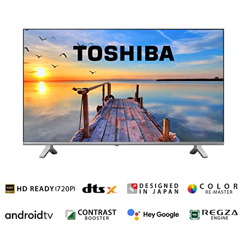 TOSHIBA 80 cm (32 inches) V Series HD Ready Smart Android LED TV 32V35KP (Silver) image 1
