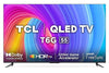 TCL 139 cm (55 inches) 4K Ultra HD Smart QLED Google TV 55T6G (Black) image 0