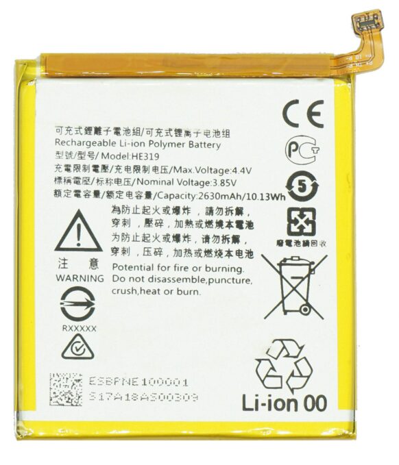 Original Compatible Battery For Nokia 3 / HE319 / HE 319 / TA-1020 / 1038 / 1028 / 10322630mAh Genuine Battery image 0