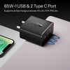 65W CMF for Nothing Gan Trio Charger Adapter | 3 Port USB Type C to A Fast Wall Charging Adaptor Compatible with CMF Phone 1/Nothing Phone 2a Plus/2A/Phone 2/Samsung Galaxy S24 Ultra image 7