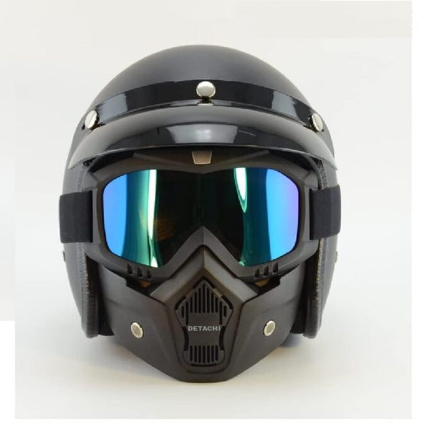 Bike Riding Goggle Mask Anti Scratch UV Protective Open Face & Eyewear Windproof Dirt Shield Adjustable Strap Soft Foam Padded Detachable for Cycling Bike Off Road Racing Riding Unisex image 1