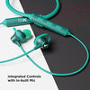 boAt Rockerz 245v2 in Ear Bluetooth Neckband with Upto 8 Hours Playback, 12mm Drivers, IPX5, Magnetic Eartips, Integrated Controls and Lightweight Design(Teal Green) image 4