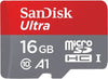 SanDisk Ultra 16GB Micro SD HC Class 10 98 MB/s Memory Card [ Free AKG Head Phone ] image 0