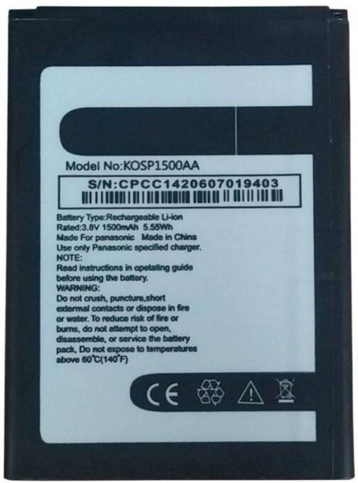Original Compatible Battery For Panasonic T40 KLB150N315 1500mAh Genuine Battery image 0