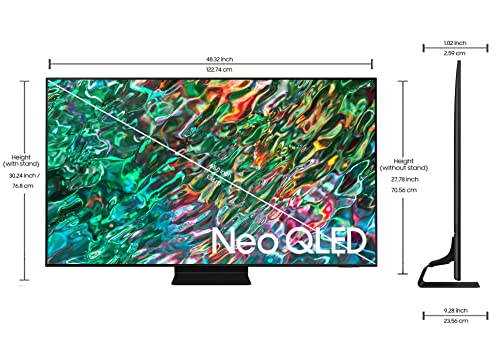 Samsung 138 cm (55 inches) 4K Ultra HD Smart NEO QLED TV QA55QN90BAKLXL (Titan Black) image 4