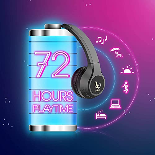 Infinity (JBL) Glide 510, 72 Hrs Playtime with Quick Charge, Wireless On Ear Headphone with Mic, Deep Bass, Dual Equalizer, Bluetooth 5.0 with Voice Assistant Support (Black) image 1