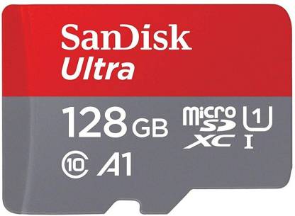 SanDisk ULTRA 128 GB SD Card Class 10 100 MB/s Memory Card [ Free AKG Head Phone ] image 0