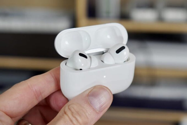 Ear Pods Pro 2 (With Free Case Cover) with Active Noise Cancelling with Lightning Cable Fast Charging, 4 Mics ENC for Clear Calling, (White) Pro image 1