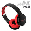 boAt Rockerz 370 Bluetooth Wireless On Ear Headphone with Mic (Fiery Red) image 4