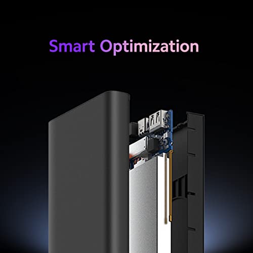 MI Lithium Ion Xiaomi Wireless Power Bank 10000mAh | 22.5W Fast Charging (USB-A) | 10W Wireless Charging | Two-Way Fast Charging | Fast Charging USB C Input Port -Black image 7