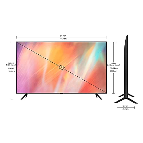 Samsung 163 cm (65 inches) Crystal 4K Series Ultra HD Smart LED TV UA65AUE60AKLXL (Black) image 5