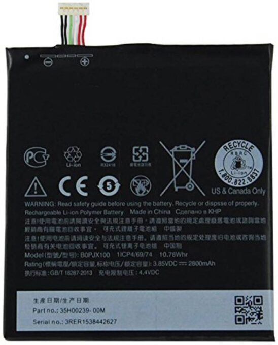 Original Compatible Battery For HTC Desire 8282800mAh Genuine Battery image 0