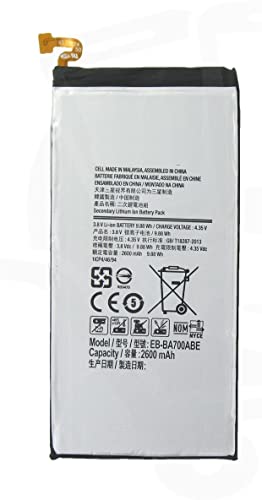 Mobile Battery for Samsung Galaxy A7 2015 (EB-BA700ABE)- 2600 mAh image 0