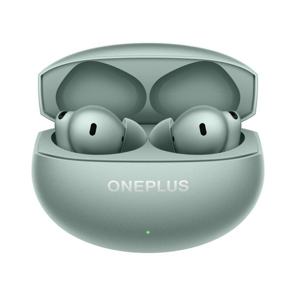 OnePlus Buds 4 TWS Earbuds with Upto 55dB Real-time ANC, Adaptive Mode, Dual Drivers and DACs, 3D Audio, Dual-Device connectivity, 47ms Low Latency, Storm Gray image 0